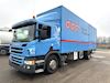Scania P250 Hyliflex Box 33 Paller Fast kasse