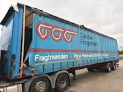 Kel-Berg 2aks Gardintrailer ( Skadet ) Gardine 